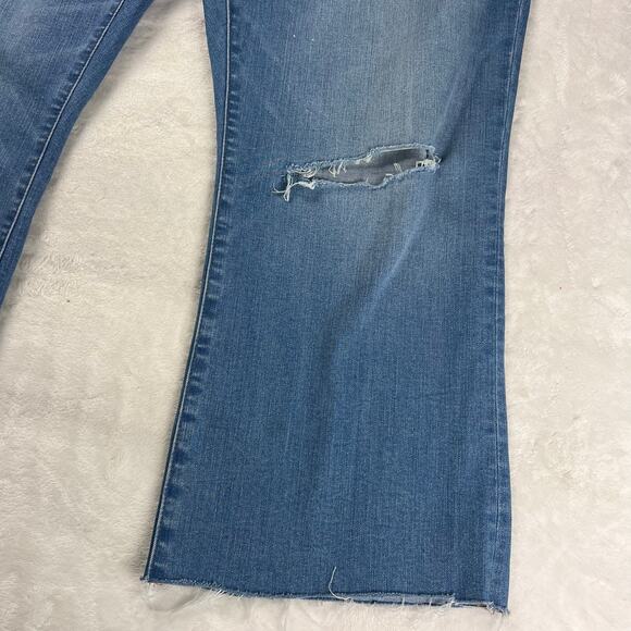 Madewell Cali Demi-Boot women’s size 35 Blue Jeans - Picture 7 of 8